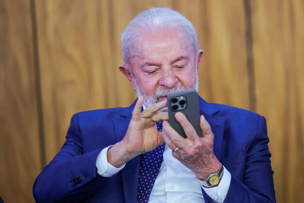 Brazil’s President Luiz Inacio Lula da Silva attends an event at the Planalto Palace in Brasilia on August 13. Photo: Reuters