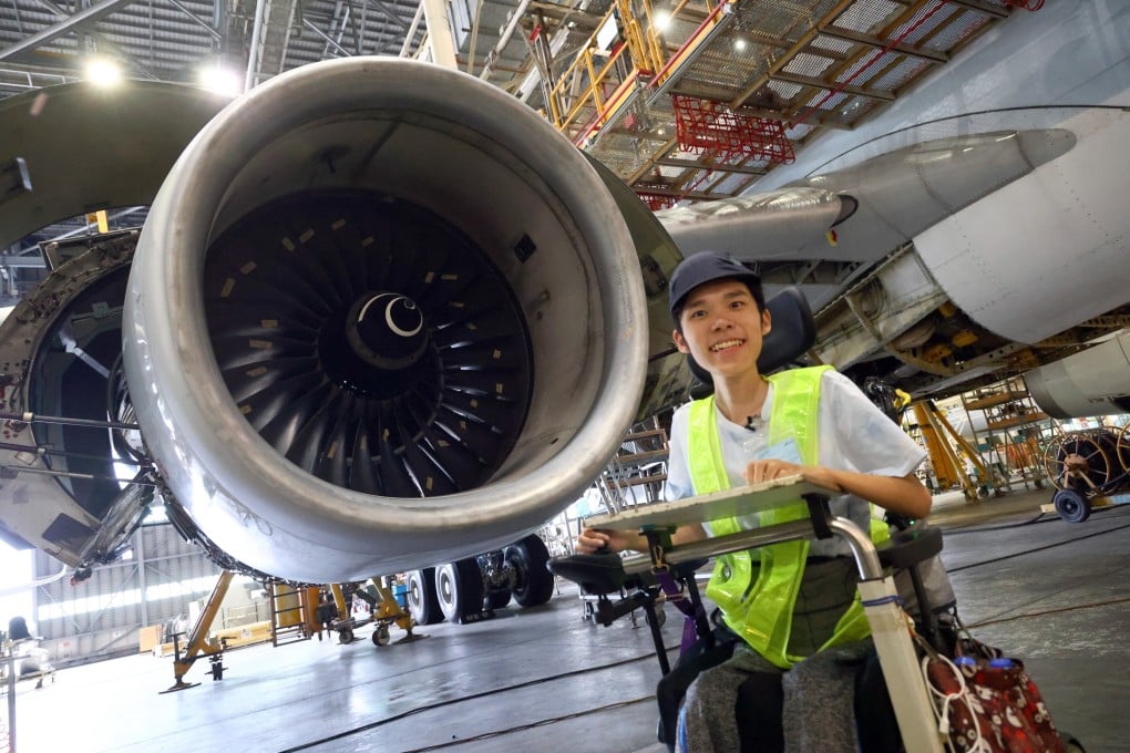 In an earlier interview with the Post, Chen Tsz-kin said one of his dreams was to visit Hong Kong flag carrier Cathay Pacific Airways’ headquarters on Lantau Island. Photo: Dickson Lee