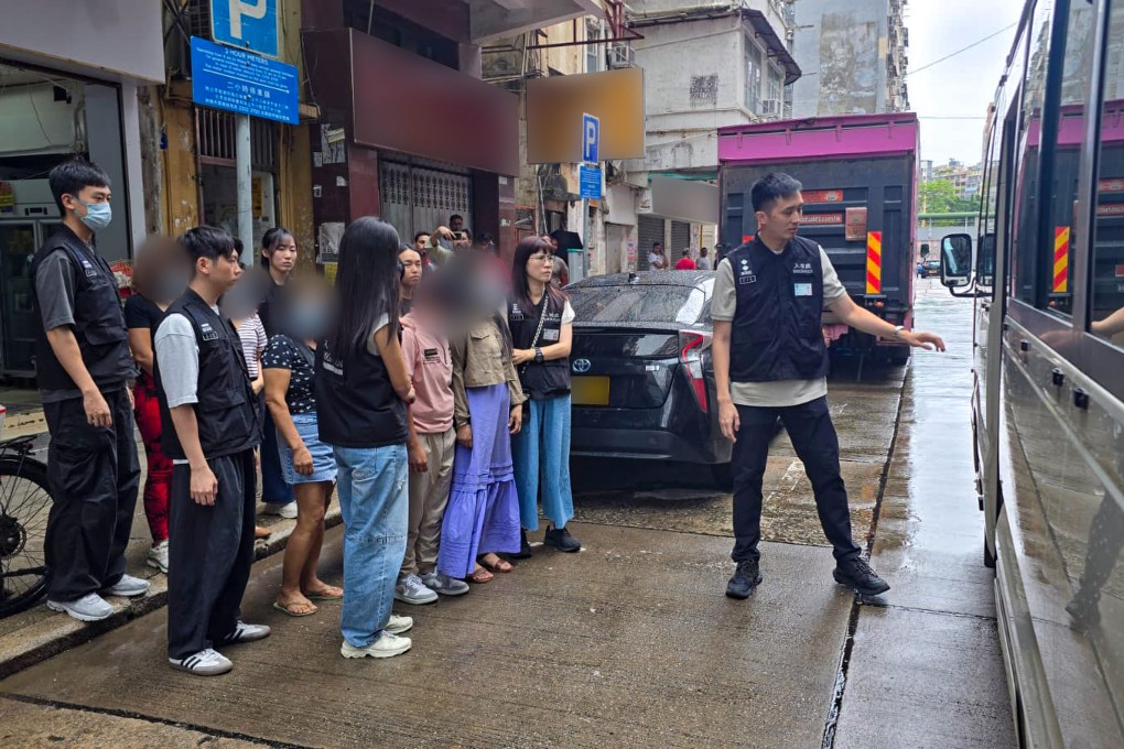 Six domestic helpers have been arrested for allegedly running an illegal dental clinic. Photo: Handout