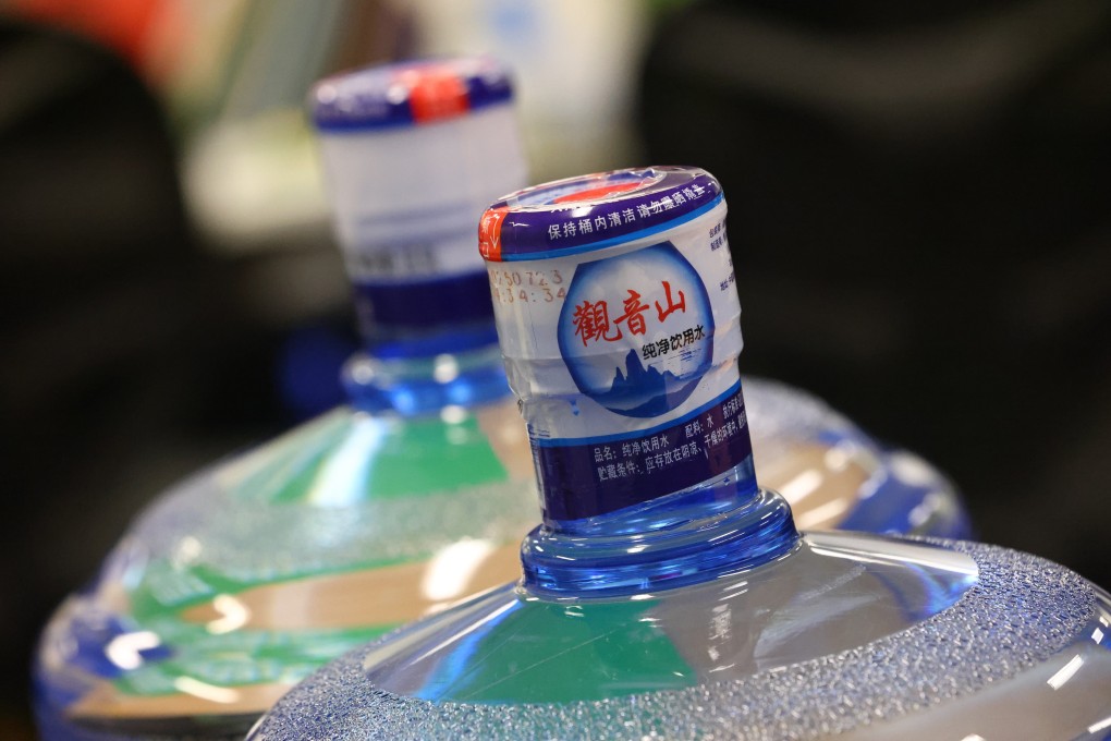 The Government Logistics Department (GLD) stated that it had partially terminated a contract for the supply of bottled drinking water to government offices on Hong Kong Island and parts of the outlying islands starting from August 16. Photo: Dickson Lee
