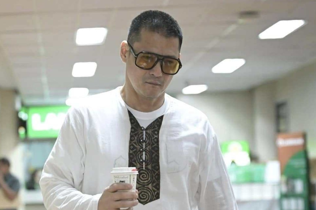 Robin Padillla in the Philippine Senate, sporting a new hairstyle and without his signature moustache, in this photo he shared on social media on Tuesday. Photo: Facebook/robinpadilla.official