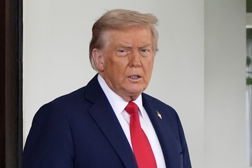 US President Donald Trump at the White House on Monday. Photo: AP