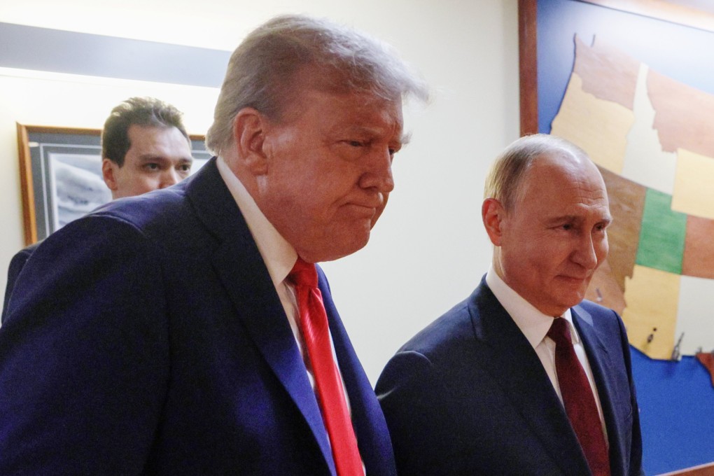 Russian President Vladimir Putin (right) and US President Donald Trump following their meeting at Joint Base Elmendorf-Richardson in Anchorage, Alaska, on August 15. Photo: EPA/Sputnik/Kremlin