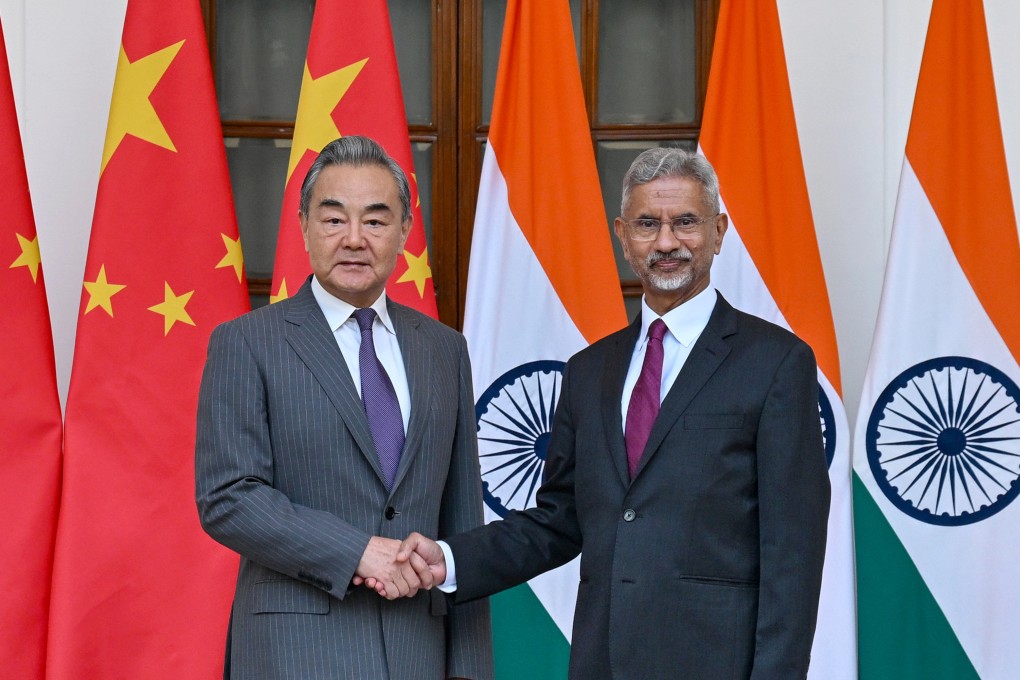 Chinese Foreign Minister Wang Yi has held talks with his Indian counterpart Subrahmanyam Jaishankar in New Delhi, India. Photo: Xinhua