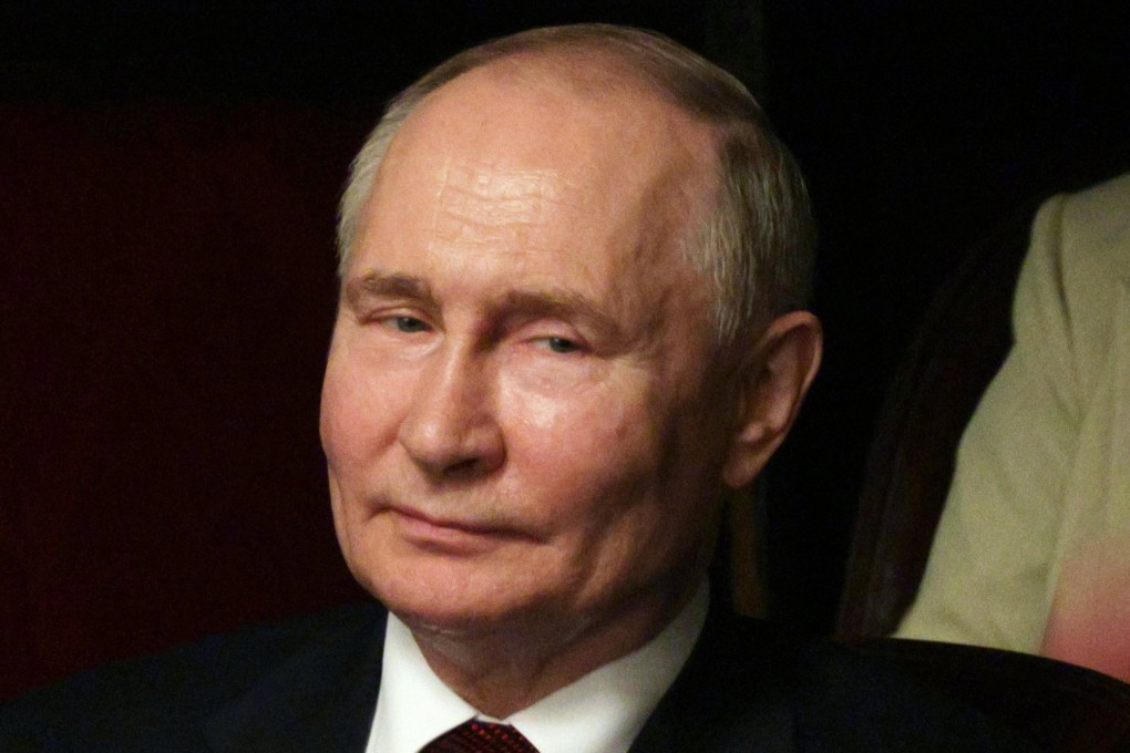 Russian President Vladimir Putin watches a concert at the Hanoi Opera House in Vietnam last year. Photo: EPA-EFE/Sputnik/Kremlin