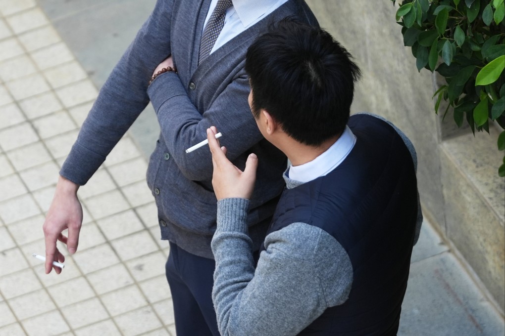 The Department of Health has said that the number of fixed penalty notices issued for smoking offences had increased to 13,488 in 2024 from 10,261 in 2023, an increase of about 31 per cent. Photo: Eugene Lee