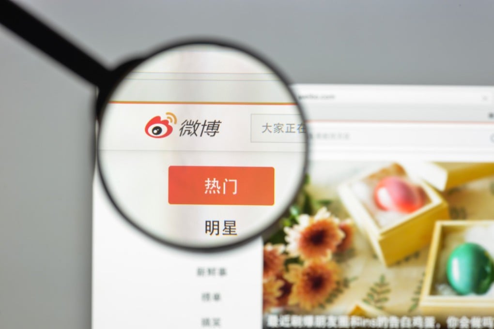 Chinese social media platform Weibo has vowed to crack down on “provocative behaviour that stirs up gender division” and urged users to flag such posts. Photo: Shutterstock