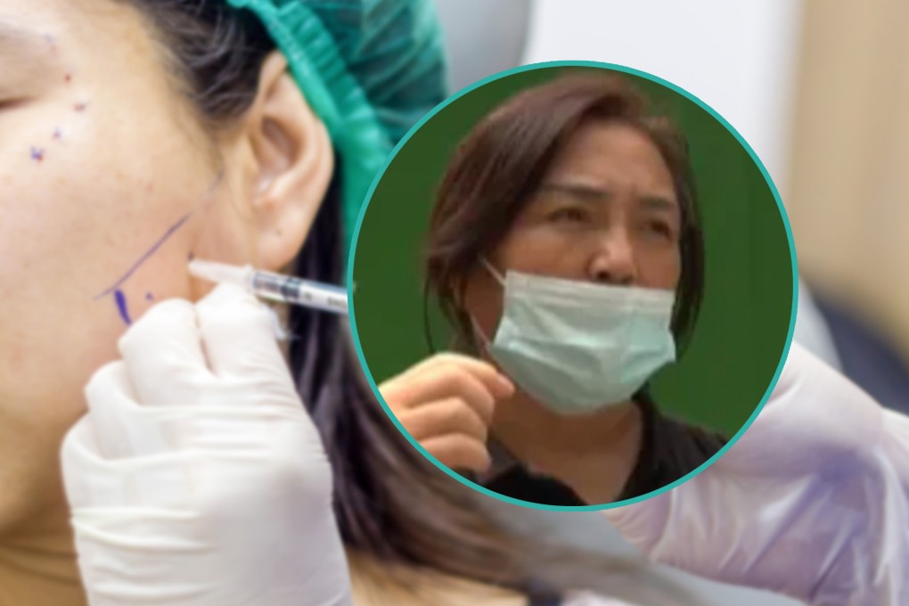 A 58-year-old woman in China spent her grandchild’s tuition fees of nearly US$9,000 to remove facial wrinkles after a surgeon told her they signified a cheating husband and bad fortune for her family. Photo: SCMP composite/Shutterstock/QQ.com