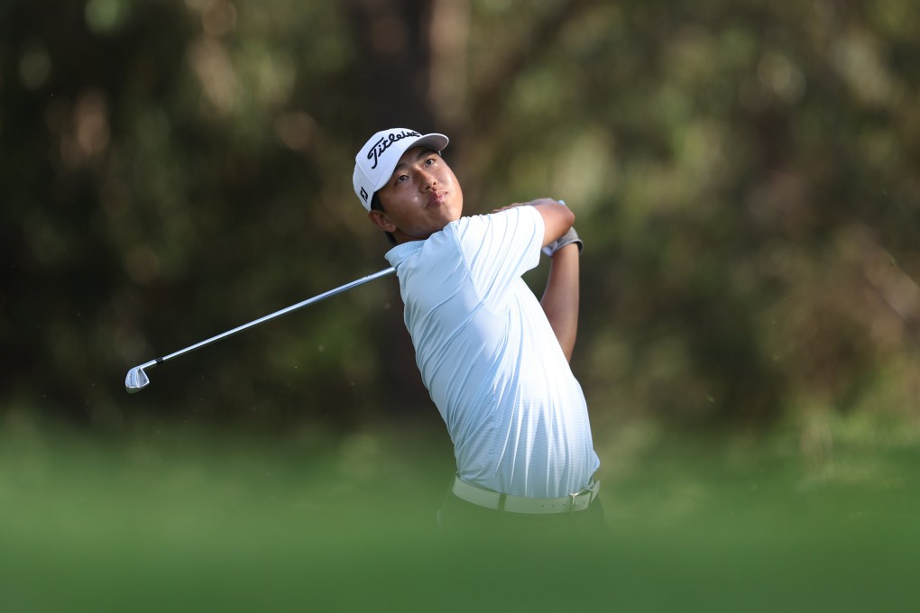 Kelvin Si plays a shot during last month’s International Series Morocco. Photo: Handout