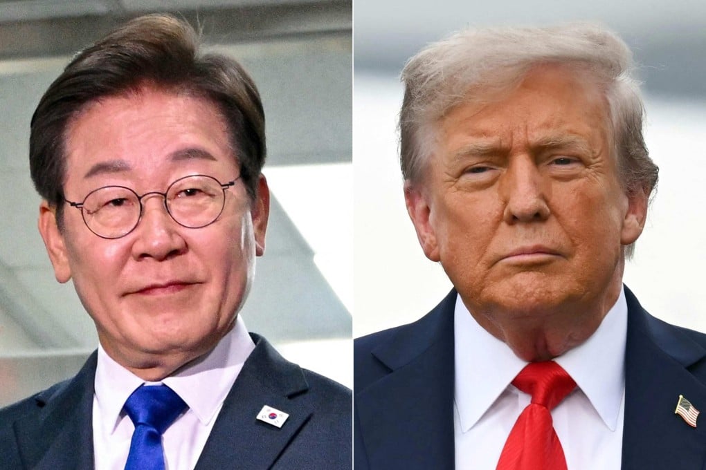 South Korean President Lee Jae-myung (left) and US President Donald Trump. Photo: AFP