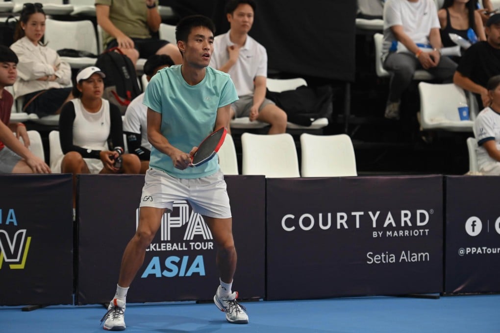 Hong Kong pickleball player Jack Wong is grateful to have taken up the sport after leaving the tennis circuit. Photo: Handout