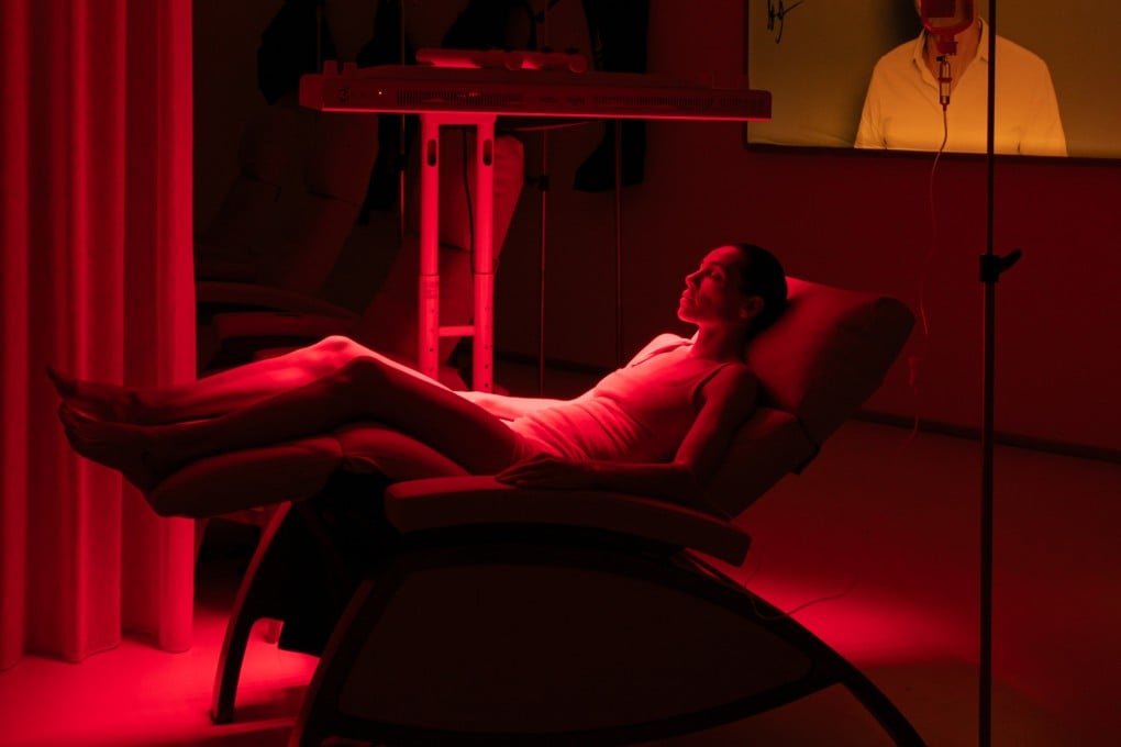 A member enjoys an infrared sauna at RoseBar, an exclusive longevity club in Ibiza, Spain. Similar establishments offering services aimed at reversing age exist from London to New York. Photo: RoseBar