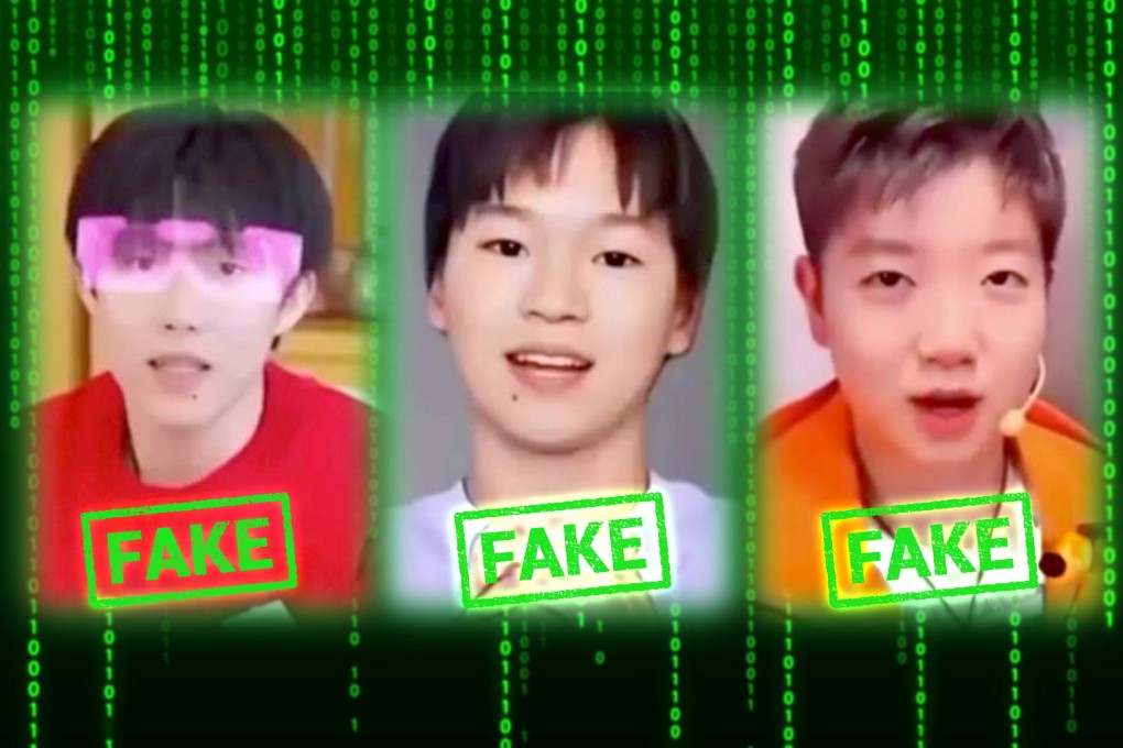 Online scammers have used artificial intelligence  technology to clone Chinese diver Quan Hongchan to sell eggs, while other top mainland athletes have been used in a similar way to promote other products. Photo: SCMP composite/Shutterstock/Douyin