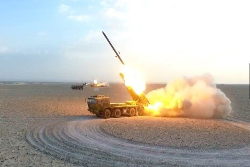 The PHL-16 is a truck-mounted self-propelled multiple rocket launcher that incorporates modular design and long-range precision strike capabilities. Photo: Handout