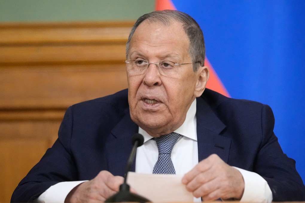 Russian Foreign Minister Sergey Lavrov in Moscow on Wednesday. Photo: EPA