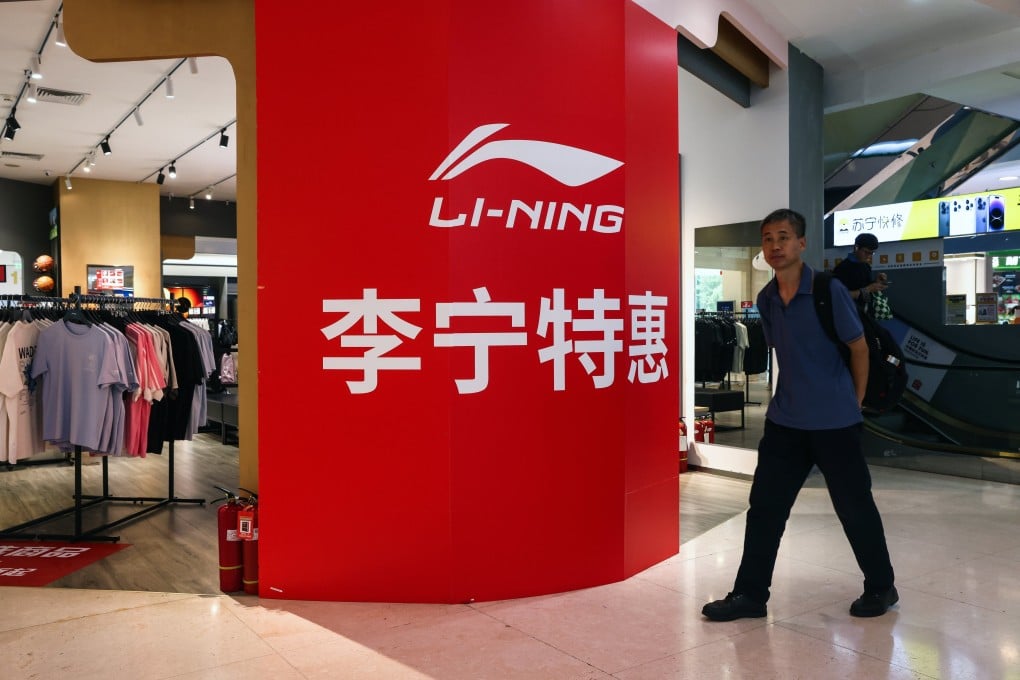 Li Ning closed 232 self-operated stores over the past year and opened 145 new stores in a bid to cut costs and improve operational efficiency. Photo: EPA