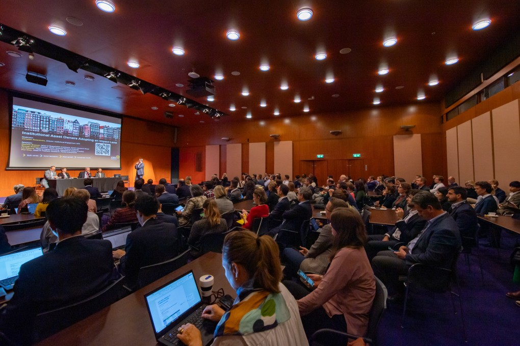 Family offices interested in philanthropy are seeking ways to measure their gains, with the likes of the Global Impact Investing Network (GIIN) offering useful tools and running forums, such as this one in Amsterdam in 2024. Photo: Handout