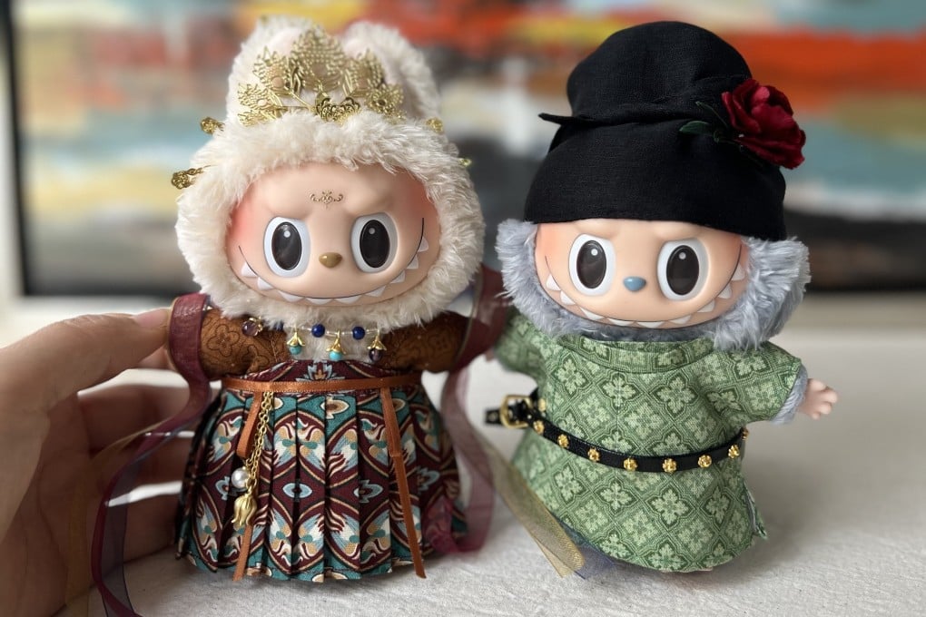 Labubu wearing Hanfu doll clothes. Photo: Handout