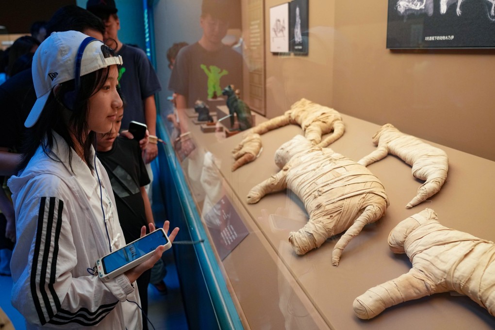 The Shanghai Museum has had a hit with the blockbuster exhibition “On Top of the Pyramid: The Civilization of Ancient Egypt”. Photo: Xinhua