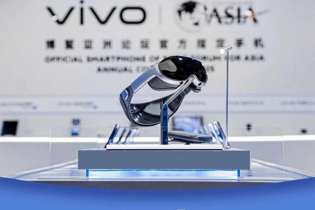 Vivo first showcased its VR headset in March at the Boao Forum for Asia in Hainan province. Photo: Handout