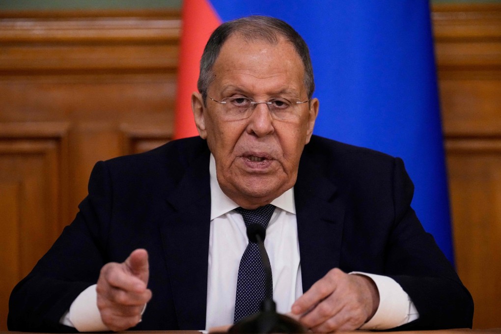 Russia’s Foreign Minister Sergei Lavrov said “no meeting” between Vladimir Putin and Volodymyr Zelensky was planned.  Photo: AFP