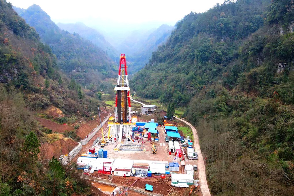 The Hongxing shale gas field is one of two sites where Chinese energy giant Sinopec has discovered major new shale gas reserves in recent weeks. Photo: Xinhua