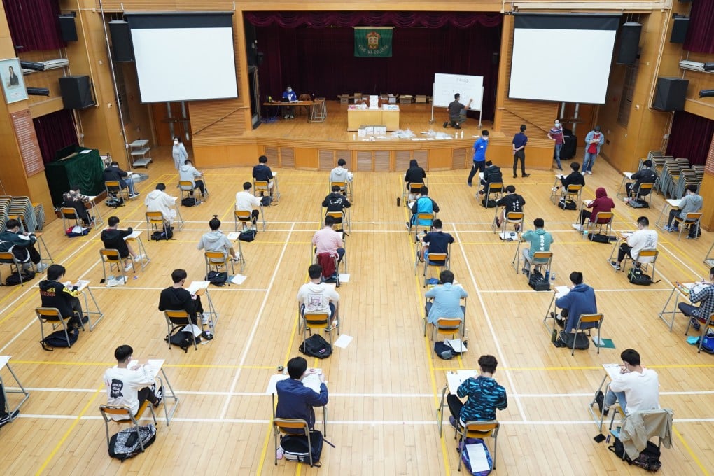 The Diploma of Secondary Education is Hong Kong’s university entrance exam. Photo: Handout