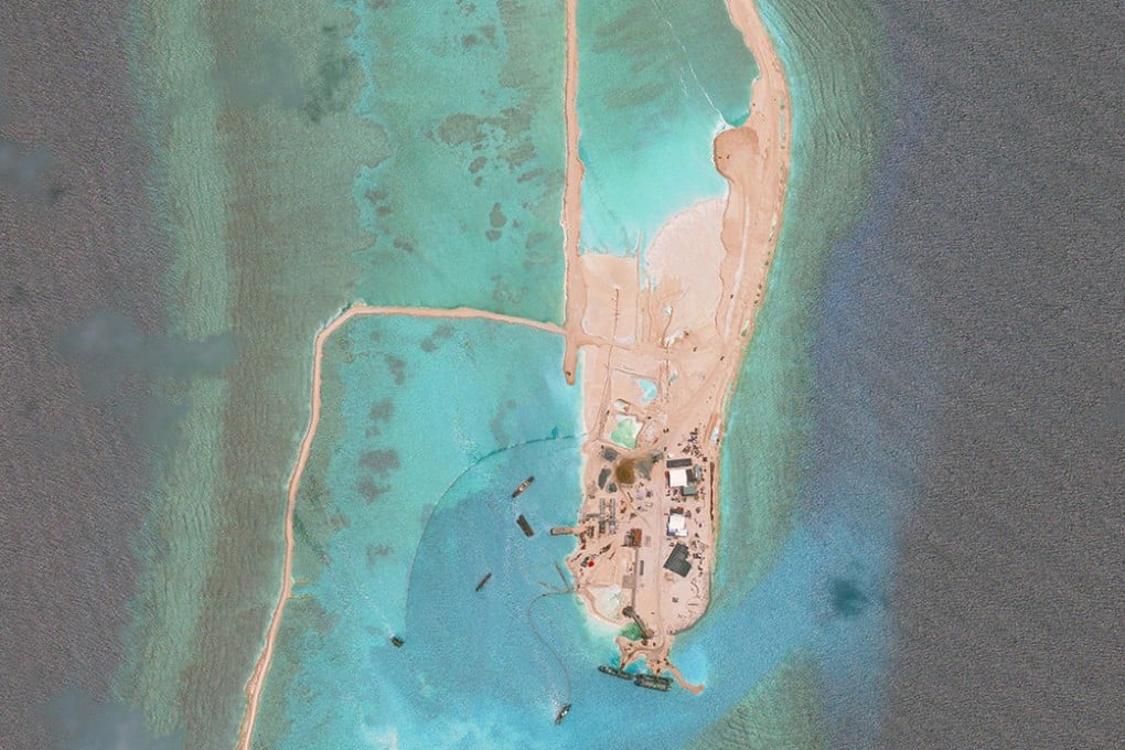 Vietnam has rapidly expanded its outposts in the Spratly Islands over the past six months, creating almost as much new land as in the previous two years combined. Photo: CSIS/AMTI