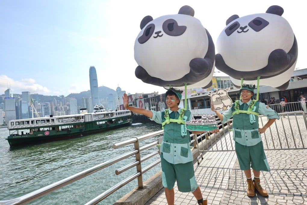Hong Kong’s IP economy has experienced a recent boom, with the city’s giant pandas proving popular. Photo: Karma Lo
