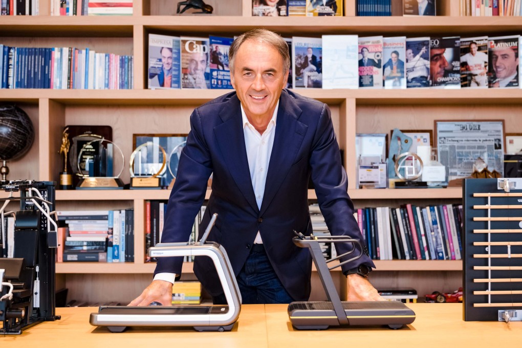 Italian Nerio Alessandri, who founded Technogym in 1983 when he was just 22. Photo: courtesy Technogym