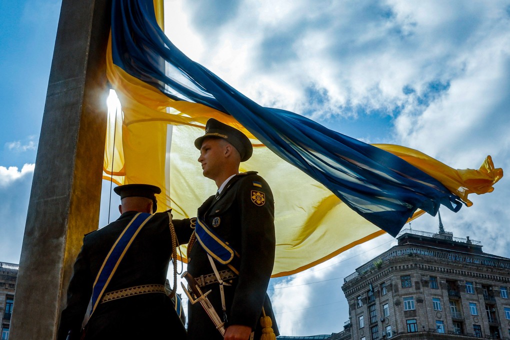 Ukraine celebrated its independence on Sunday. Photo: EPA