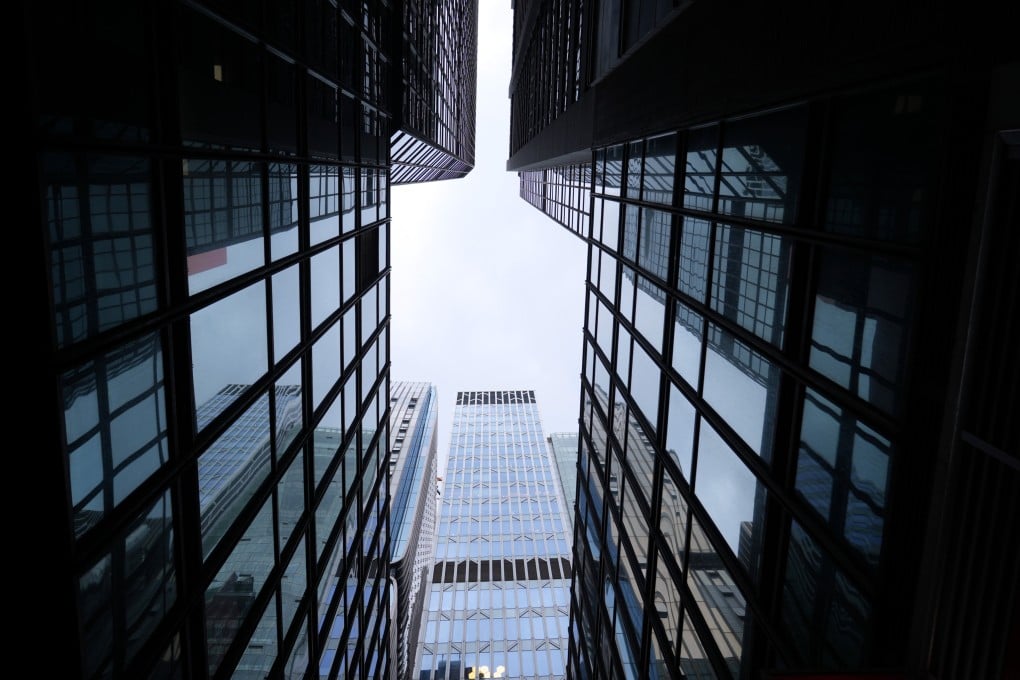Hong Kong’s prime office rents have dropped by more than 40 per cent since hitting a peak in 2019. Photo: May Tse