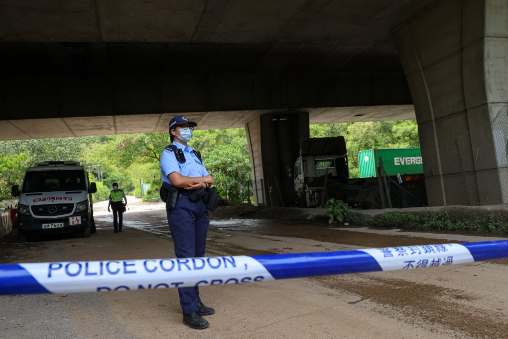 Hong Kong police have launched an investigation into the death of a man who was found underneath a bridge. Photo: Jelly Tse
