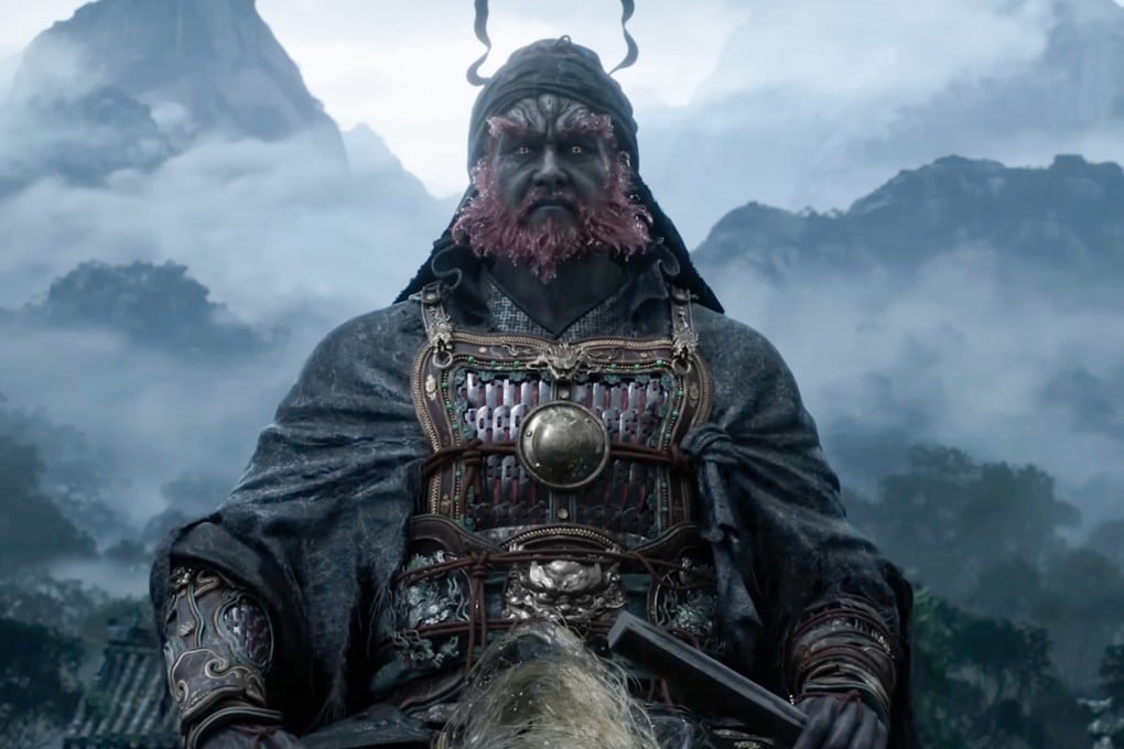 Chinese deity Zhong Kui in a still from a promotional video for the upcoming video game Black Myth: Zhong Kui. Photo: Game Science