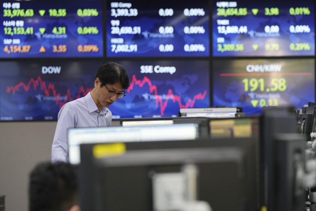 South Korean investors have deepened their holdings of Chinese stocks, buoyed by the rapid rise of Beijing’s most prominent tech firms. Photo: AP