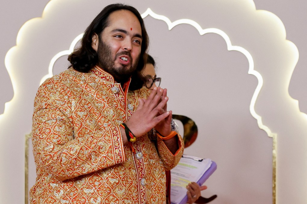 Anant Ambani is the youngest son of Mukesh Ambani, who is the billionaire head of the multinational conglomerate Reliance Industries. Photo: Reuters