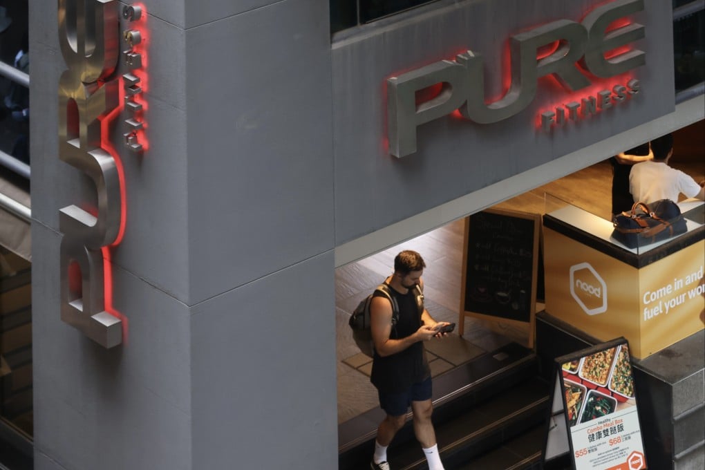 Pure Fitness gym in Hong Kong’s Soho area on September 20, 2024. Photo: Jonathan Wong