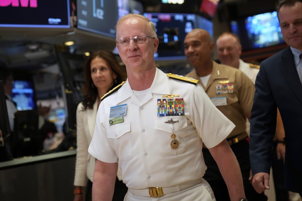 Admiral Daryl Caudle has been named chief of US naval operations. Photo: AP