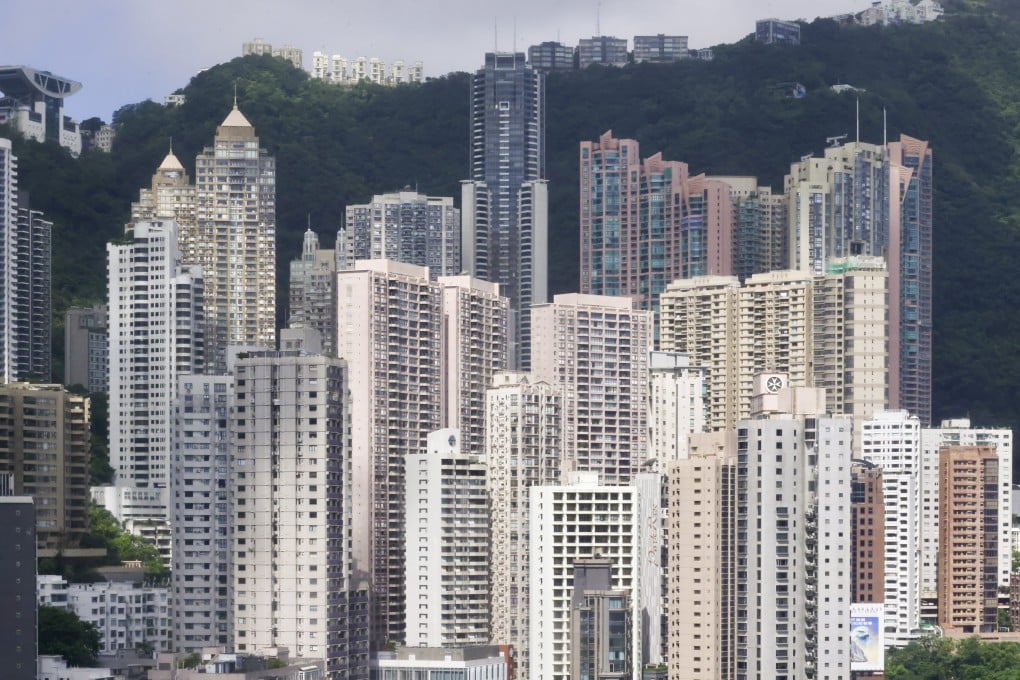 View of the Mid-Levels from Two Pacific Place. Photo: Jonathan Wong