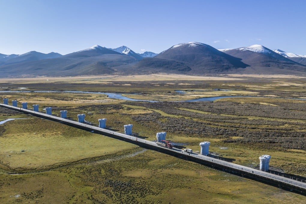 China is stepping up investment projects on the Tibetan Plateau, including new railways. Photo: Getty Images