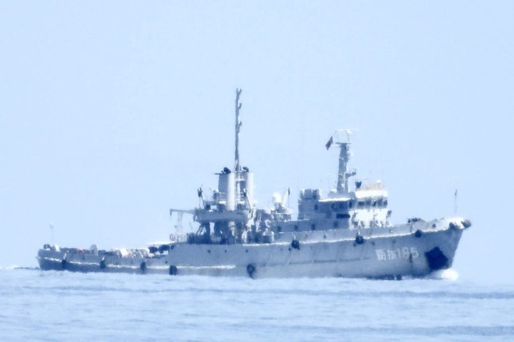 The Philippines said it had spotted the Chinese tugboat 185 near Second Thomas Shoal. Photo: Philippine Coast Guard