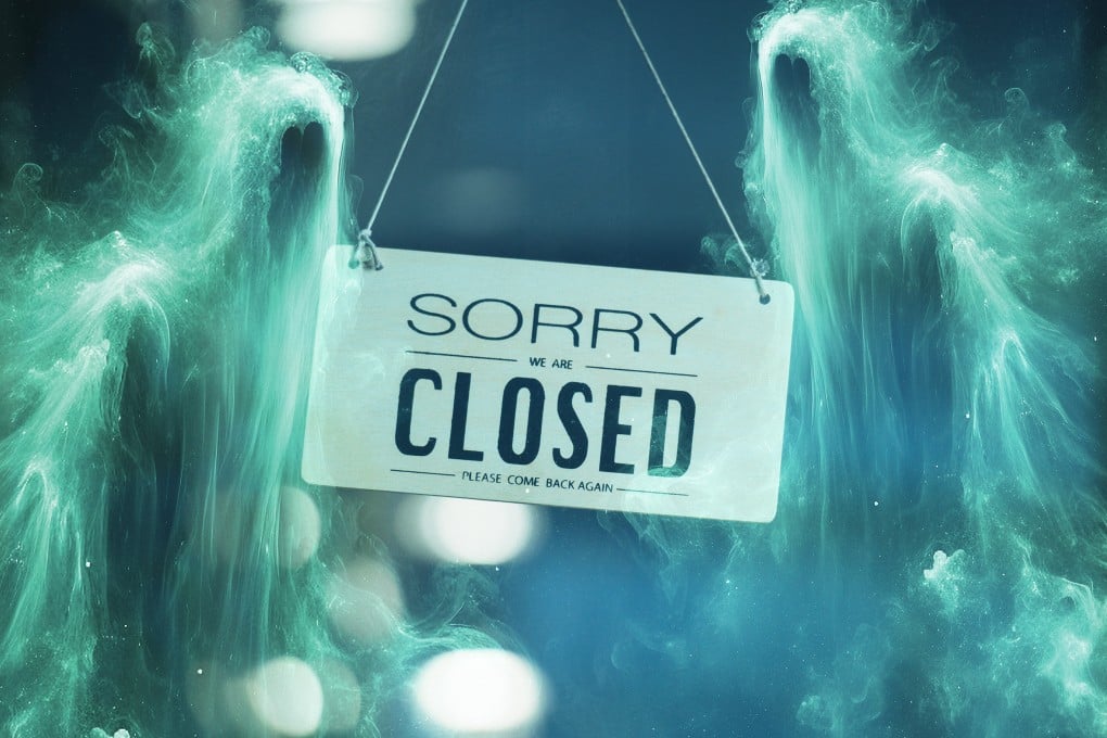 Two shops in Taiwan which closed on the first day of the Hungry Ghost Month because of the owners’ fear of spirits have caused much online hilarity. Photo: SCMP composite/Shutterstock