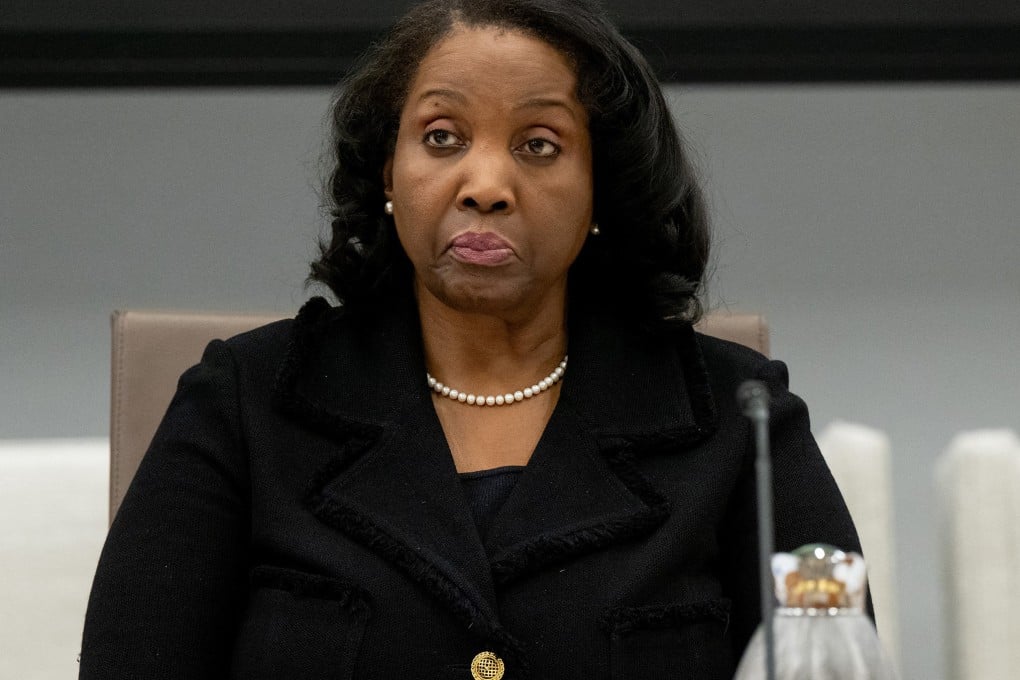 Lisa Coo attends a US Fed meeting discussing proposed revisions to the board’s supplementary leverage ratio standards in June. Photo: TNS