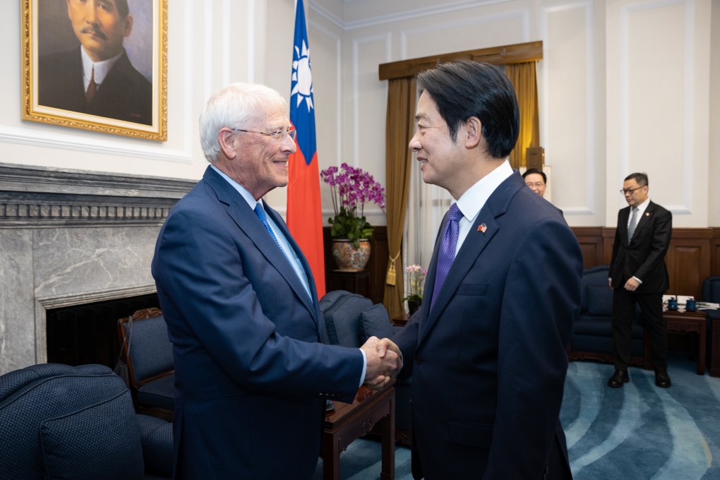 William Lai welcomes US Senator Roger Wicker to Taipei. Photo: