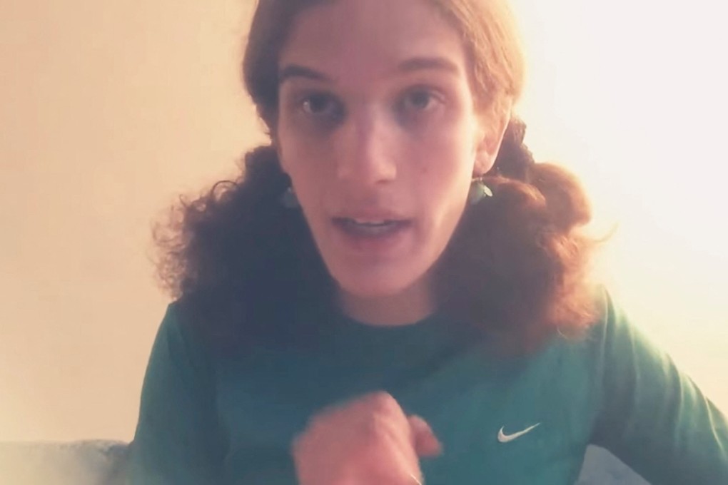 Robin Westman speaks in a still image from an undated video that was previously posted to social media. The video has since been removed. Photo: Robin Westman/YouTube via Reuters