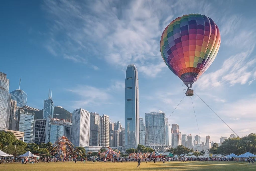 The AIA International Hot Air Balloon Fest will add colour to Hong Kong’s skyline this September. Photo: Handout