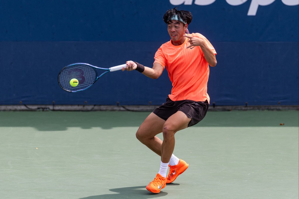 Coleman Wong faces his toughest test yet at the US Open, taking on Andrey Rublev in the third round. Photo: Reuters