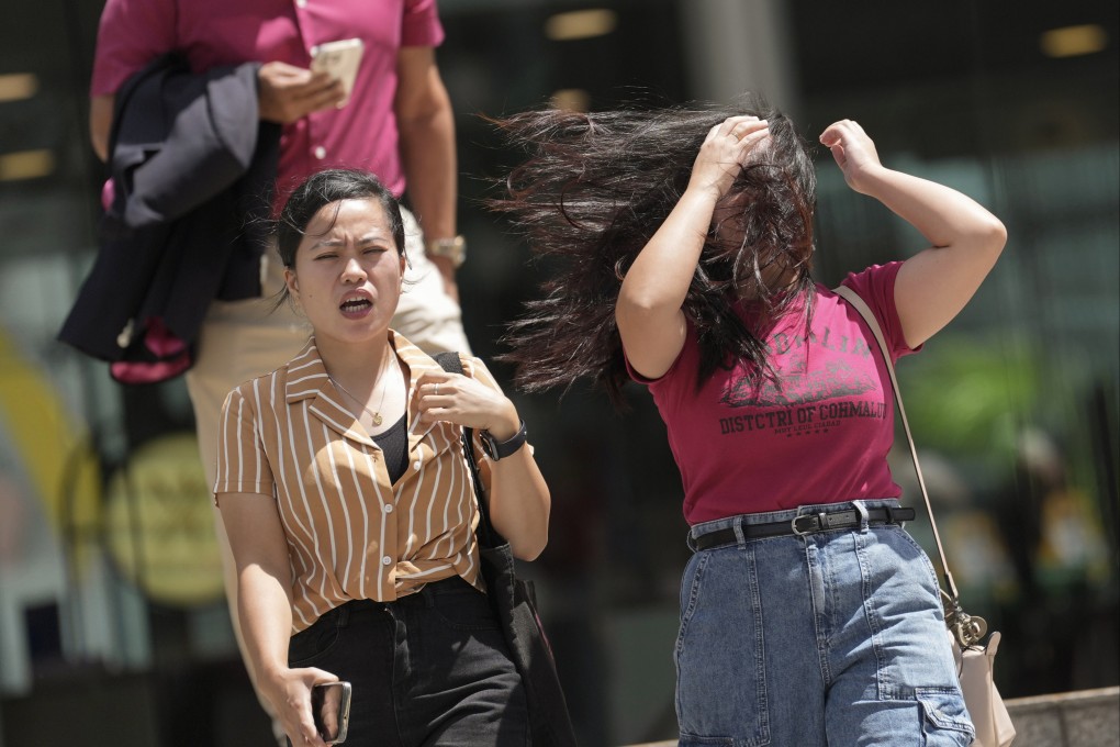 Hong Kong’s weather forecaster has said that violent gusts may continue to affect the city. Photo: Karma Lo