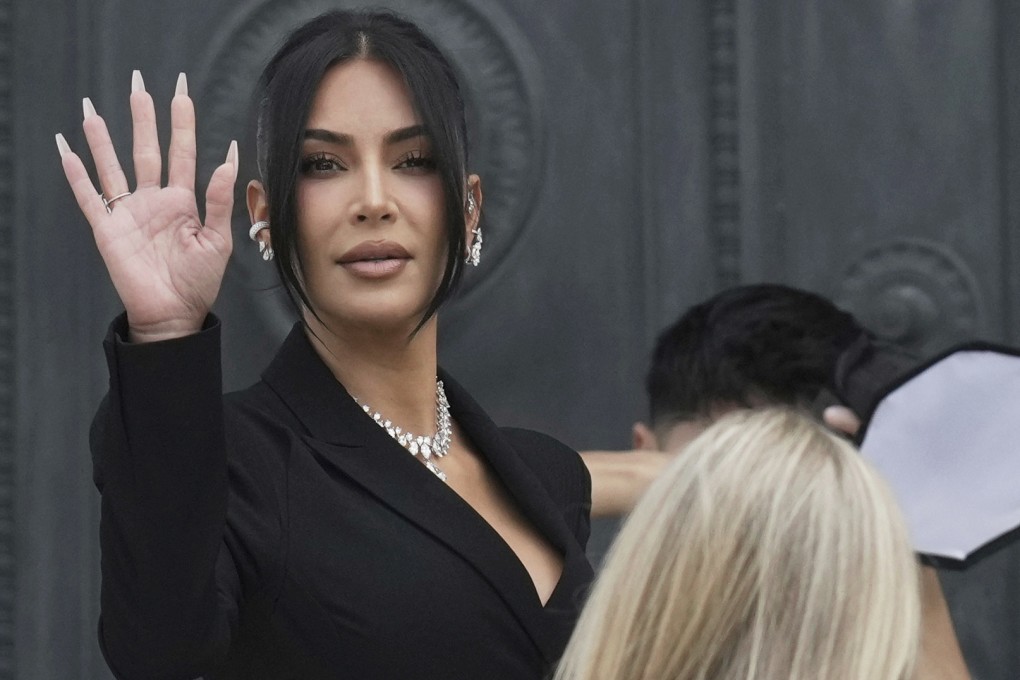Kim Kardashian arrives in Paris in May. Photo: AP