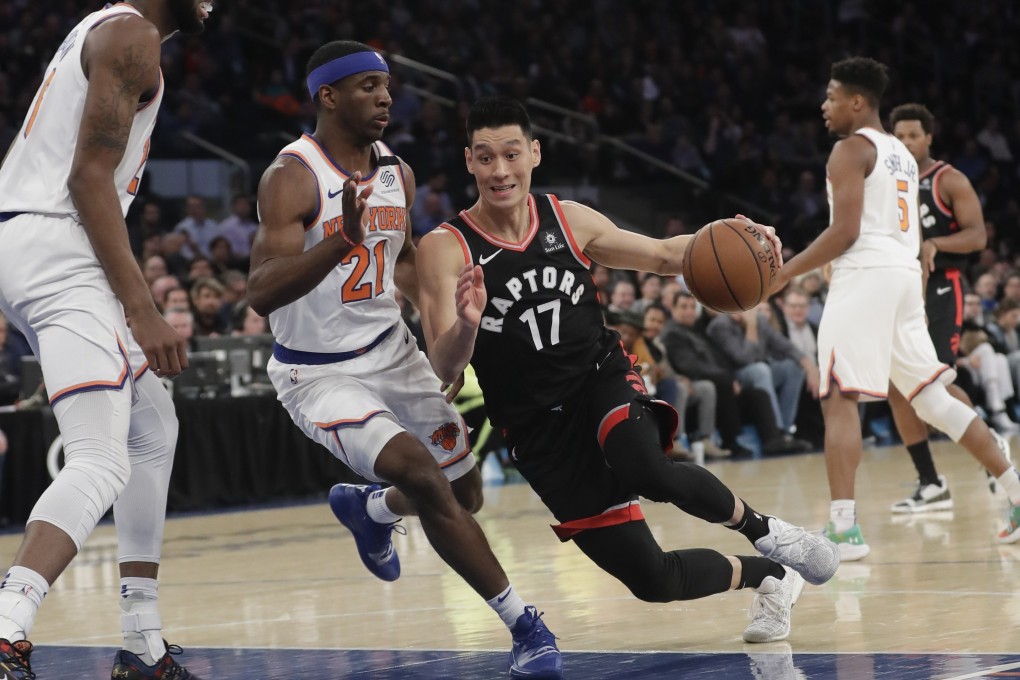 Jeremy Lin won an NBA title with the Toronto Raptors in 2019. Photo: AP